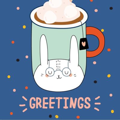 Seasons greetings mug | Card A6