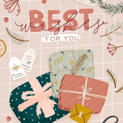 Best wishes for you | Card A6