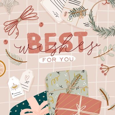 Best wishes for you | Card A6