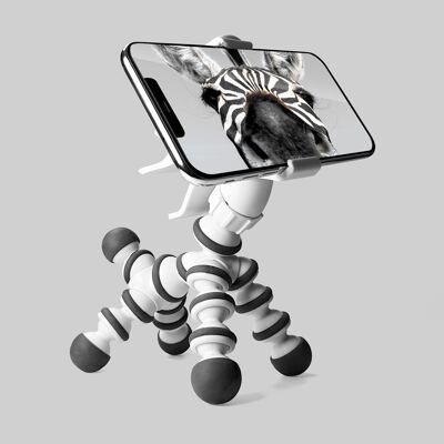 Zebra Phone Holder