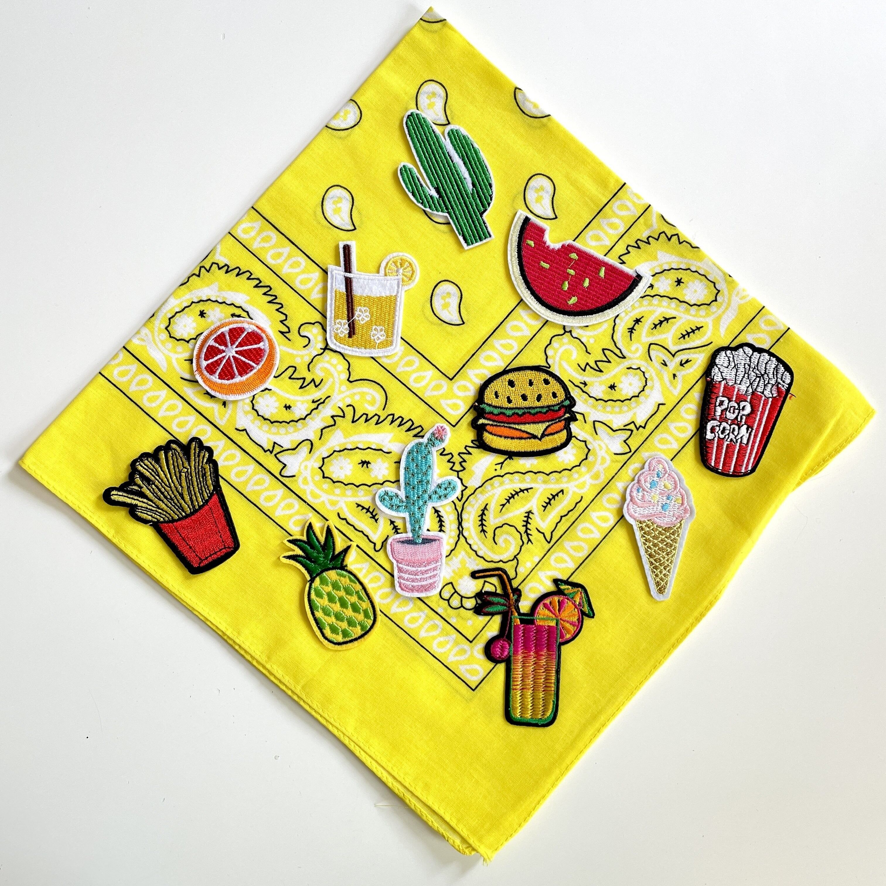 Bandana Jaune et Patch