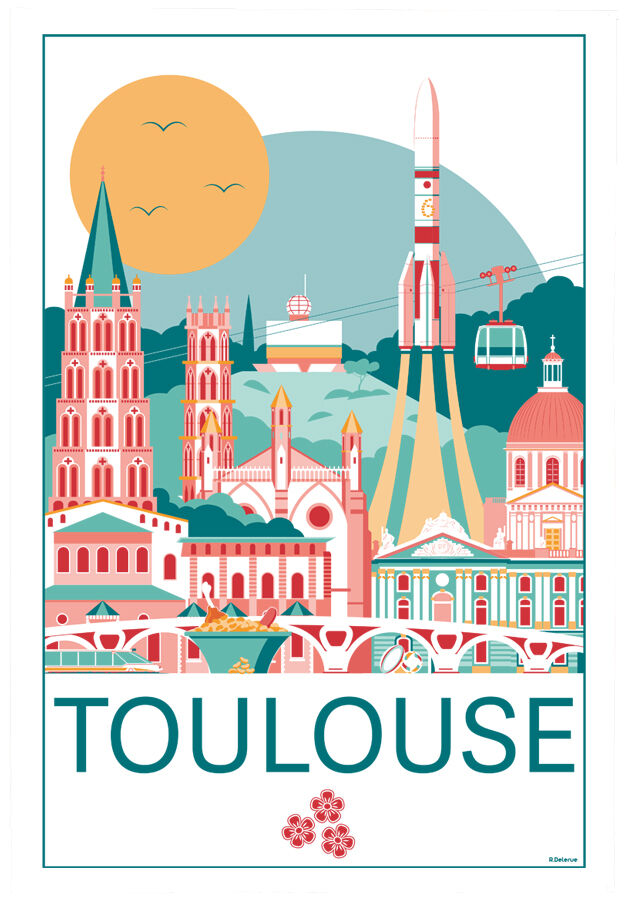 Torchon Toulouse Ecru 48 x 72
