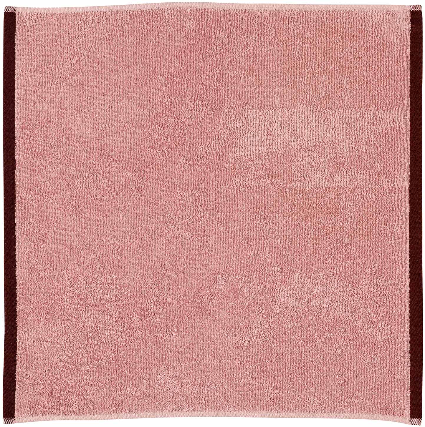 Essuie-mains Cara bicolore Blush 50 x 50