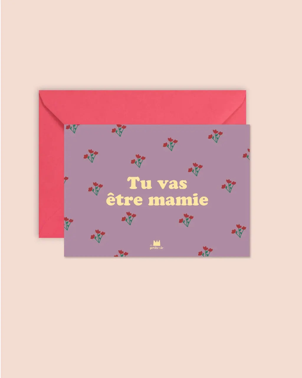 Carte Tu vas être mamie