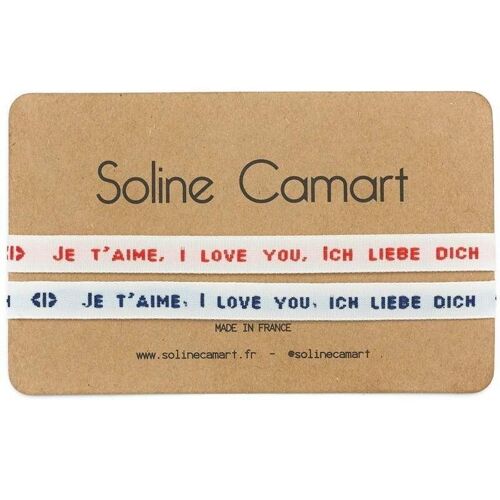 JE T'AIME, I LOVE YOU, ICH LIEBE DICH - Duo