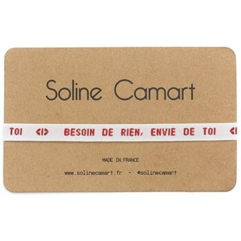 BESOIN DE TOI, ENVIE DE RIEN - Rouge - Sans Charm