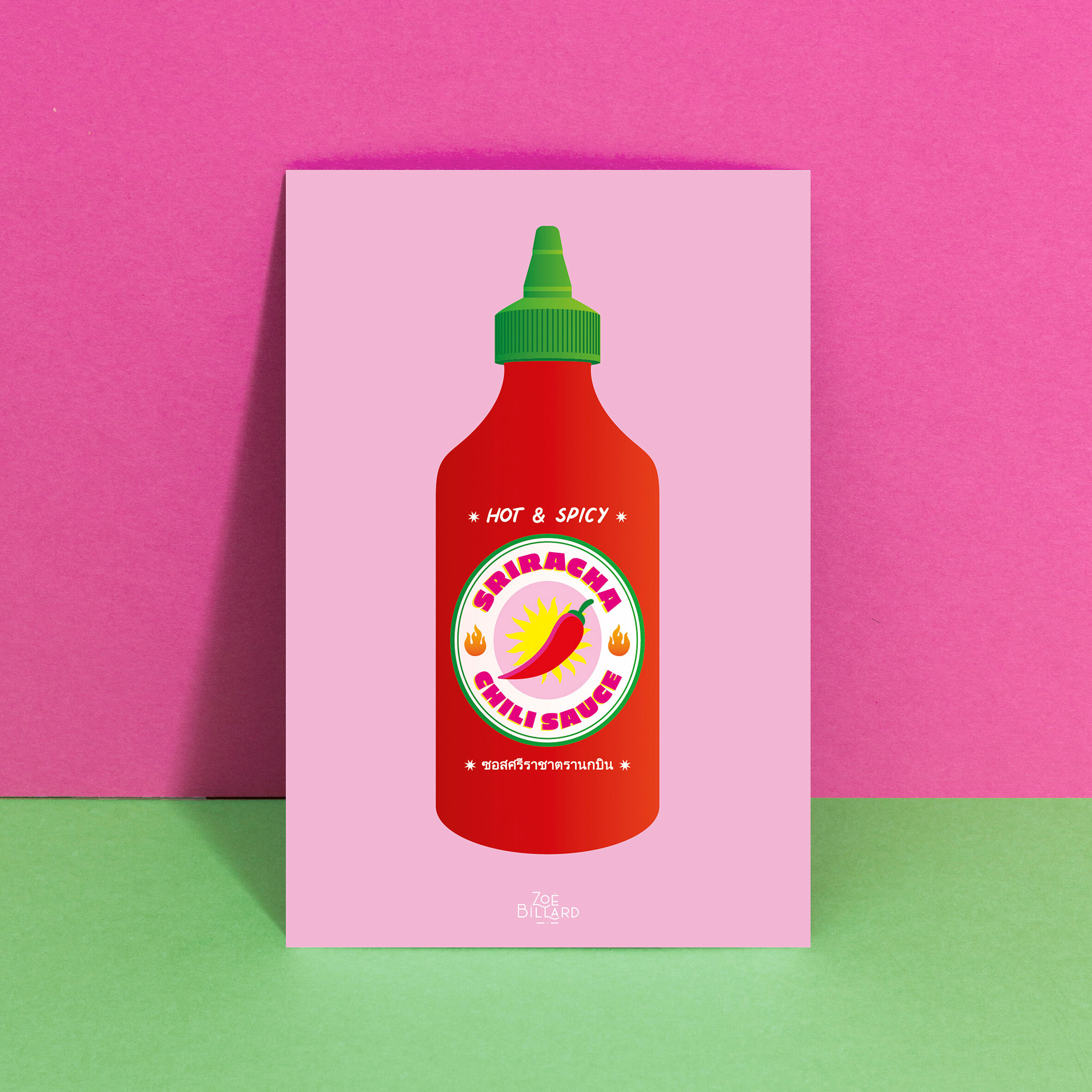 Sriracha Card