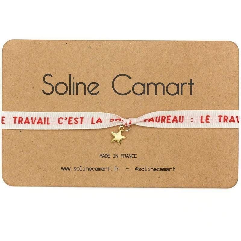 TAUREAU : LE TRAVAIL C'EST LA SANTÉ - Rouge - Étoile Dorée