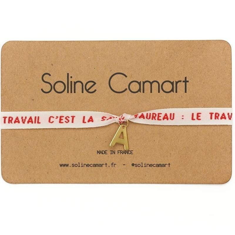 TAURO: EL TRABAJO ES SALUD - Rojo - Letra