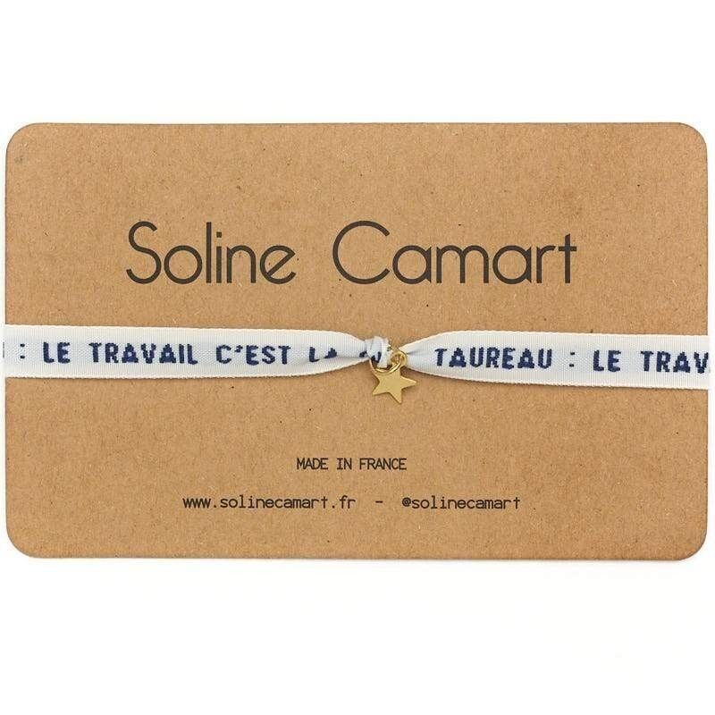 TAUREAU : LE TRAVAIL C'EST LA SANTÉ - Bleu - Étoile Dorée