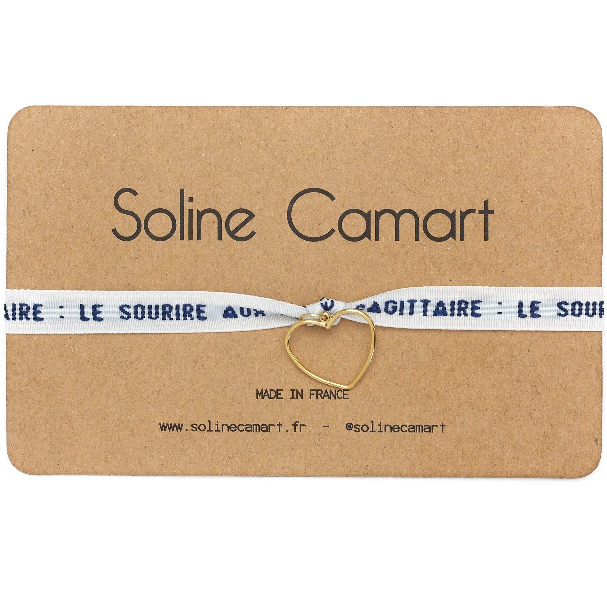 SAGITTARIO: SORRISO SULLE LABBRA - Blu - Cuore d'Oro