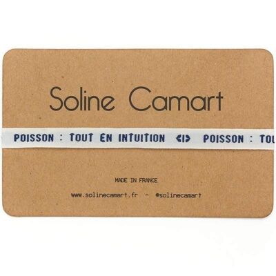 POISSON : TOUT EN INTUITION - Bleu - Sans Charm