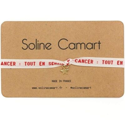 CANCER : TOUT EN SENSIBILITÉ - Rouge - Étoile Dorée