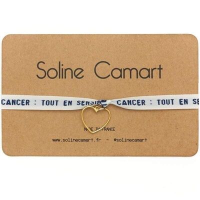 CANCER : TOUT EN SENSIBILITÉ - Bleu - Cœur Doré