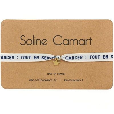 CANCER : TOUT EN SENSIBILITÉ - Bleu - Étoile Dorée