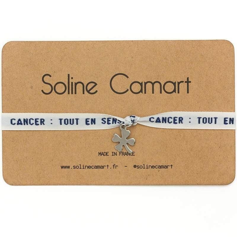 CÁNCER: TODO EN SENSIBILIDAD - Azul - Trébol plateado