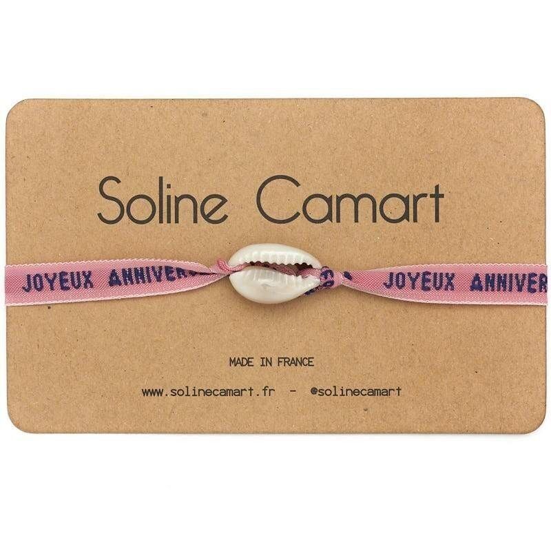 BUON COMPLEANNO - Rosa - Conchiglia