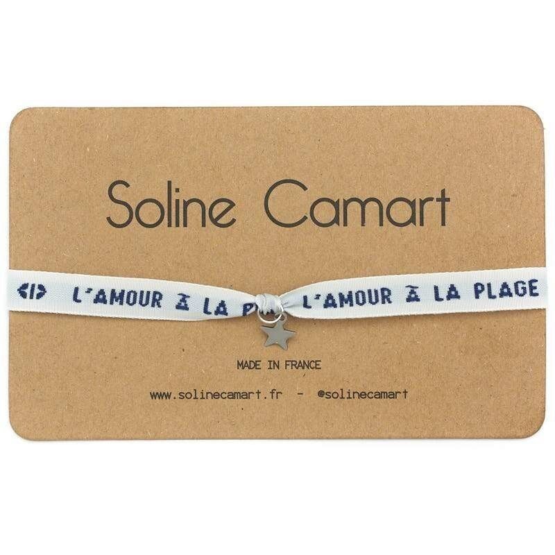 AMOR EN LA PLAYA - Azul - Estrella plateada