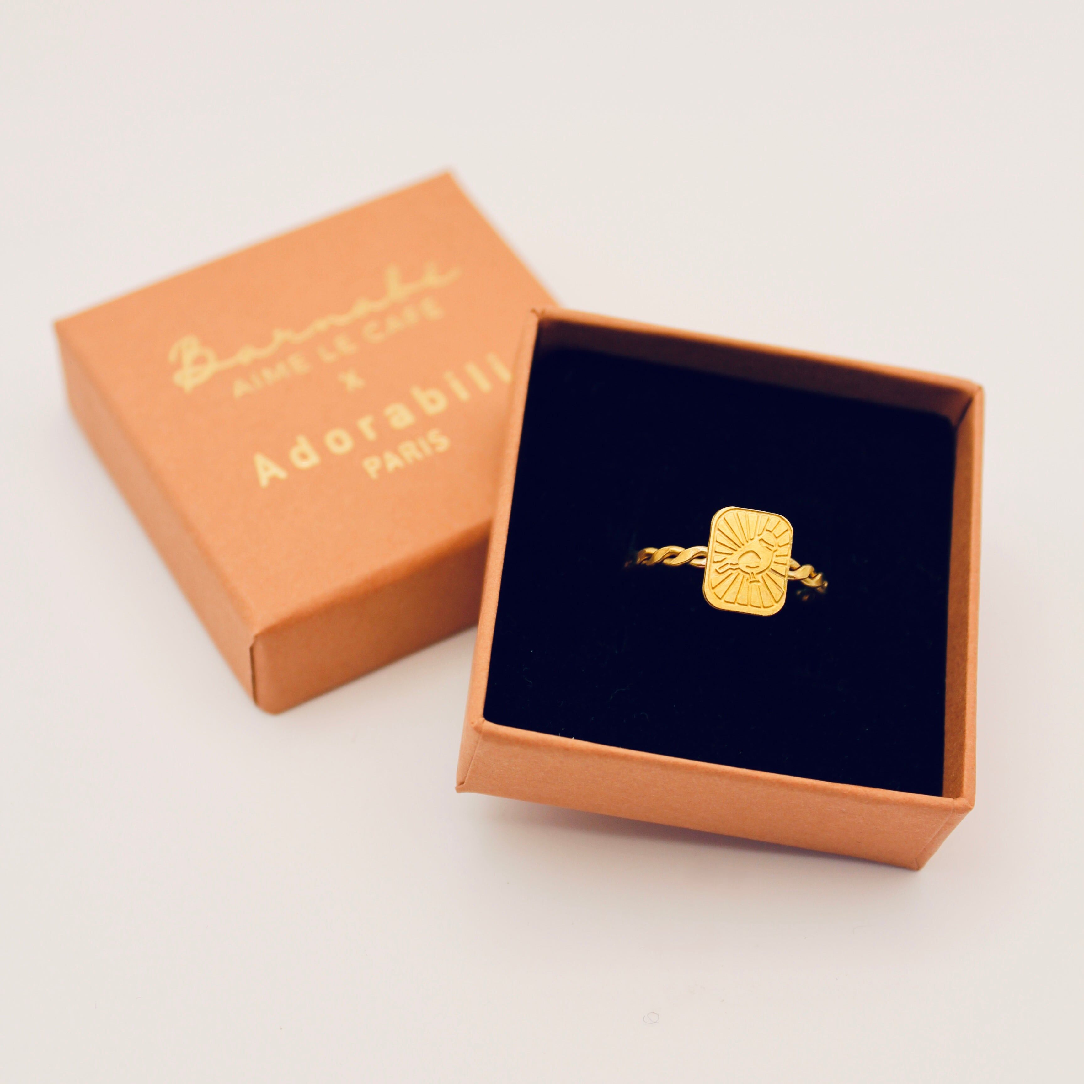 Bague Mystic X Barnabé aime le café