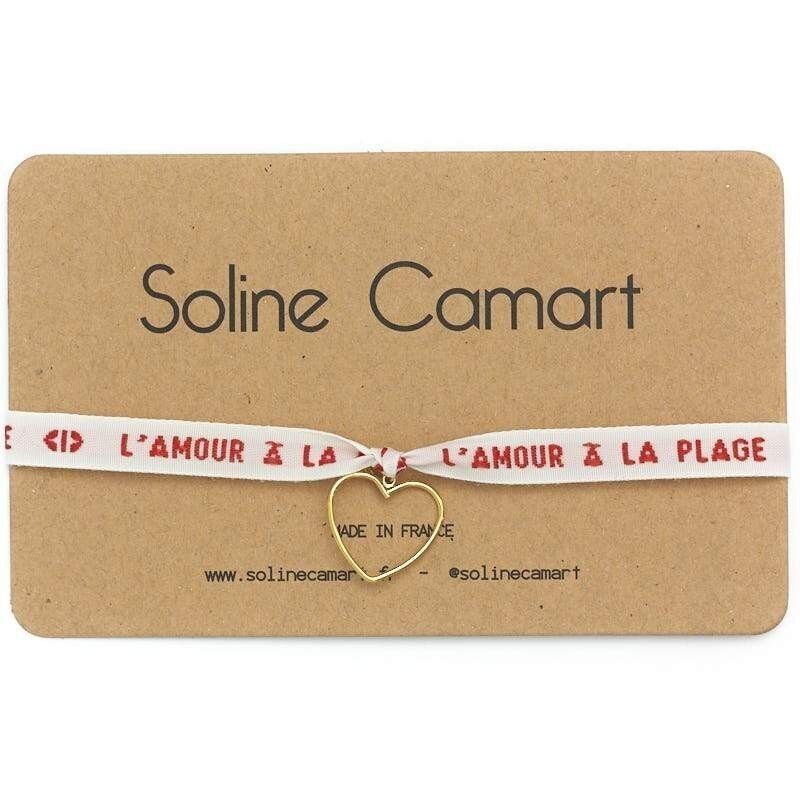 AMORE IN SPIAGGIA - Rosso - Cuore d'Oro