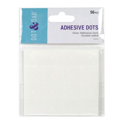 Dot & Dab Glue Dots 5mm x 5mm 54 dots