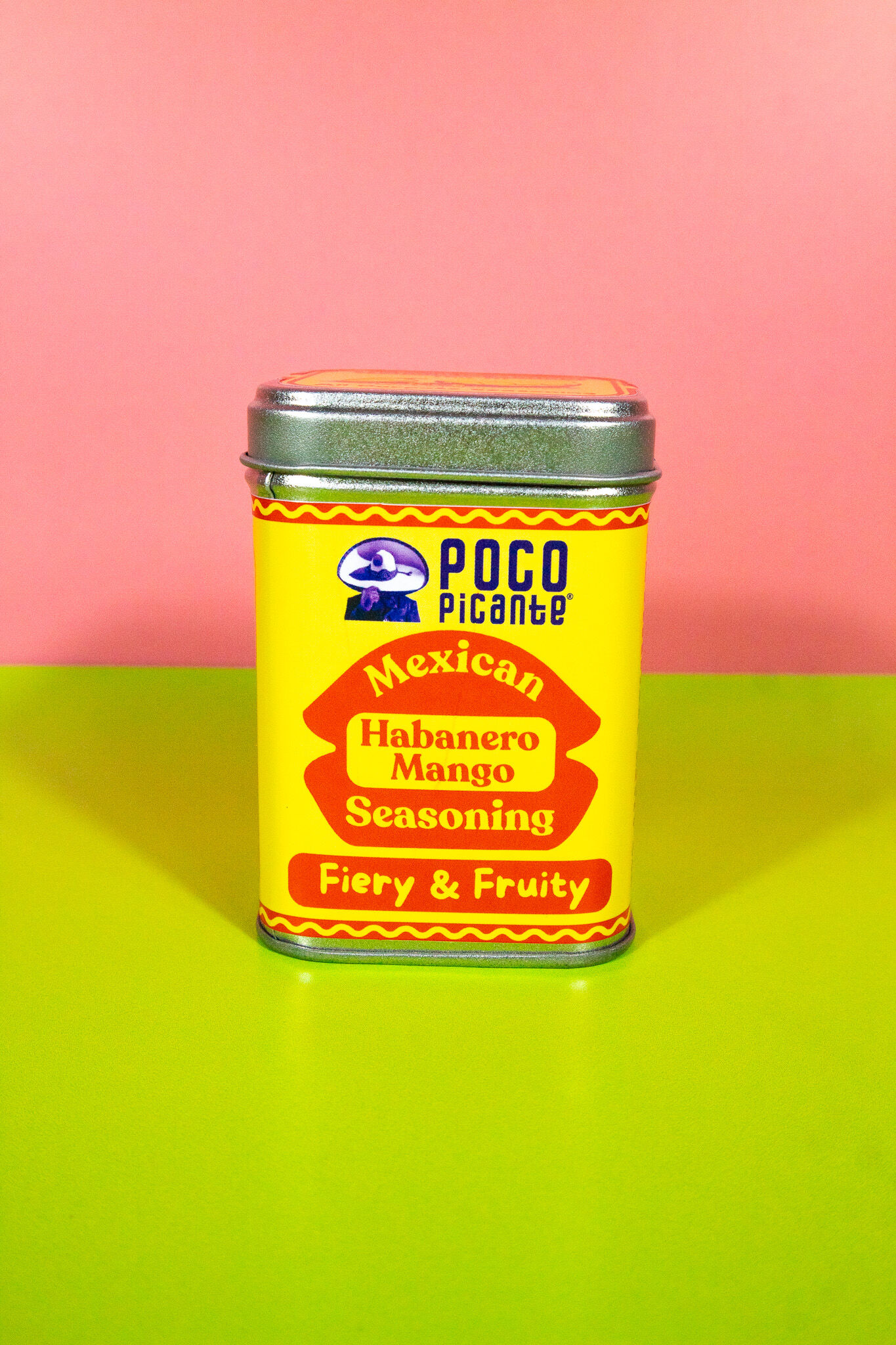 Poco Picante Mango Habanero mexikanisches Gewürz, 80 g x 8