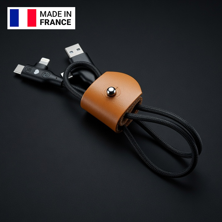 🔌MADE IN FRANCE | Cable de Charge Rapide 60W Le Sellier Bride 🇫🇷