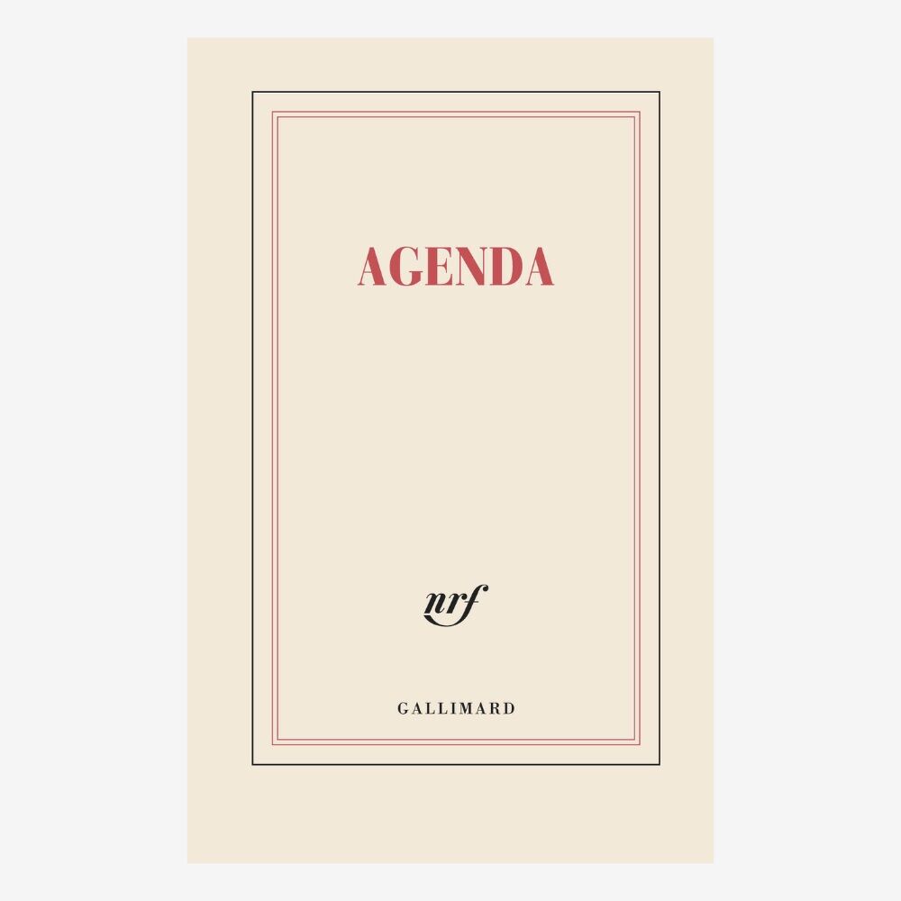 Agenda littéraire 2027 - 12 mois - Petit format