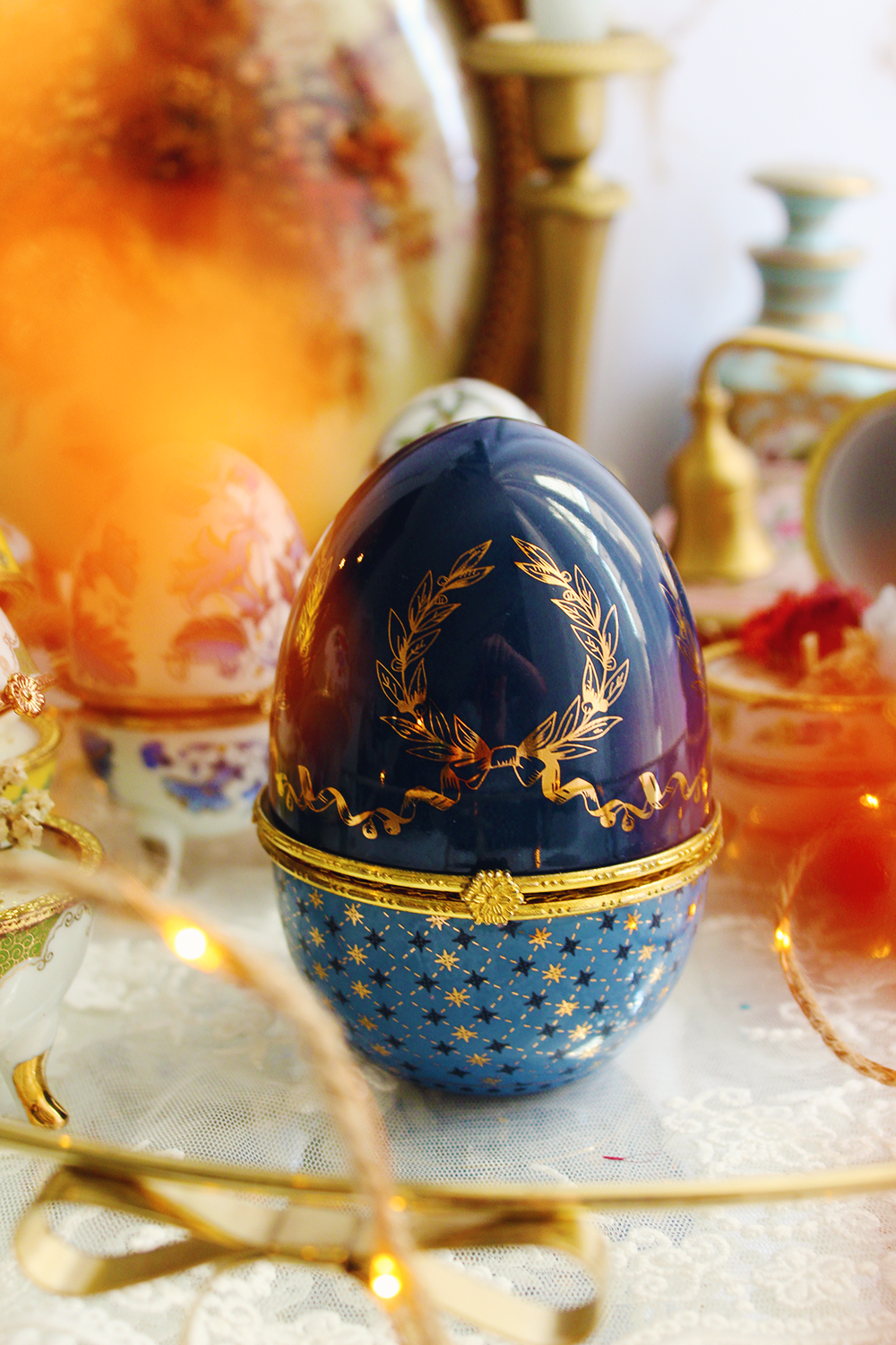 The Coronation – Majestic Porcelain Egg