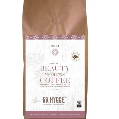 Beauty Mushroom Coffee, whole beans 1 KG