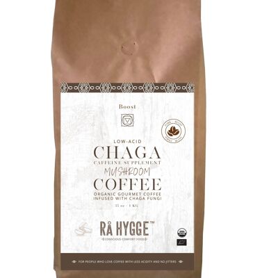 Chaga Caffeine Supplement, whole beans 1KG