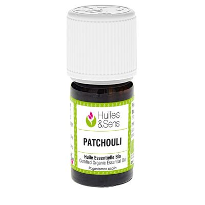 Patchouli ätherisches Öl (Bio) -5 ml