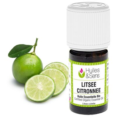 Olio essenziale di limone Litsée - verbena esotica (bio) - 30 ml