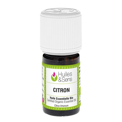 huile essentielle citron (bio)-5 ml