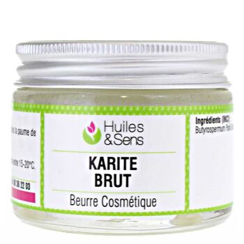 Beurre de Karité bio-pot 50 ml