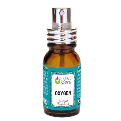 Spray d'huiles essentielles Oxygen-15 ml