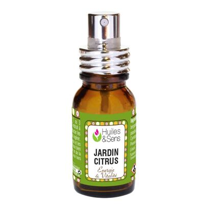 Spray d'huiles essentielles Jardin Citrus-15 ml