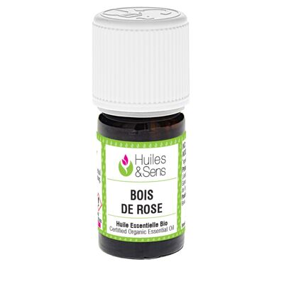 Aceite esencial de palo de rosa (orgánico) - 15 ml