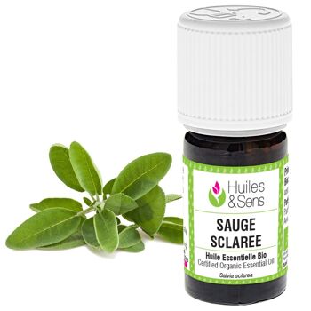 huile essentielle sauge (bio)-5 ml