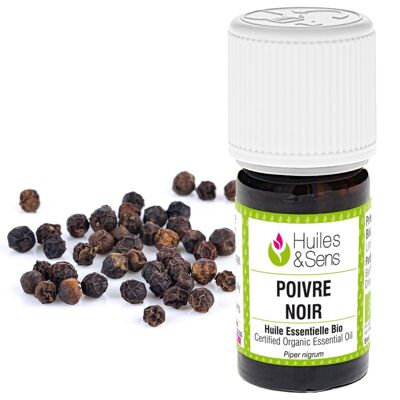 black pepper essential oil (organic) -5 ml