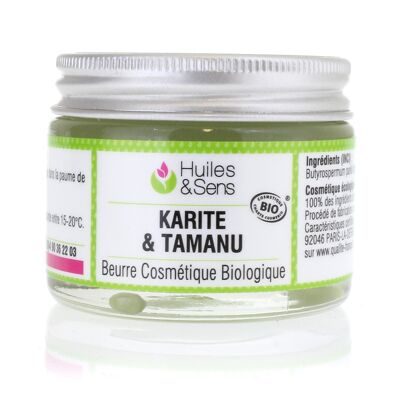 Burro di Karitè & Tamanu Bio-barattolo 50 ml