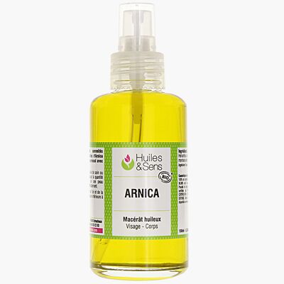 Árnica orgánica - Macerado aceitoso-100 ml