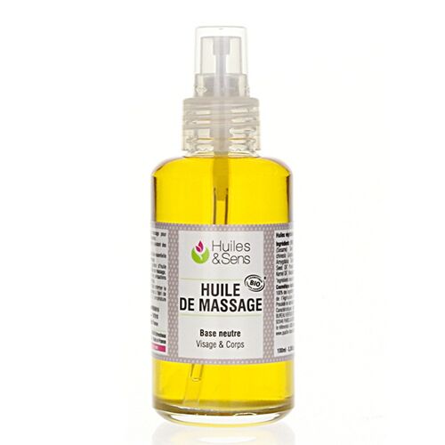 Huile de massage Base Neutre BIO-100 ml