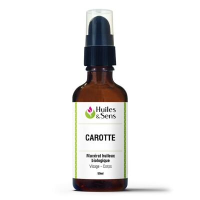 Carota biologica - Macerato oleoso - 50 ml