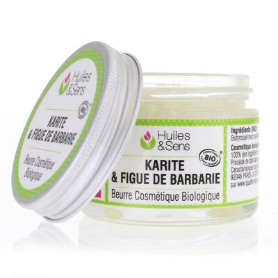 Beurre de Karité & Figue de Barbarie Bio-pot 50 ml
