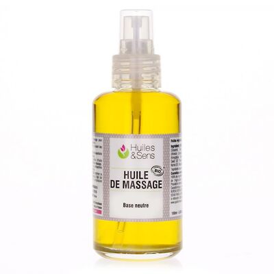 Aceite de masaje orgánico de base neutra - 1 litro