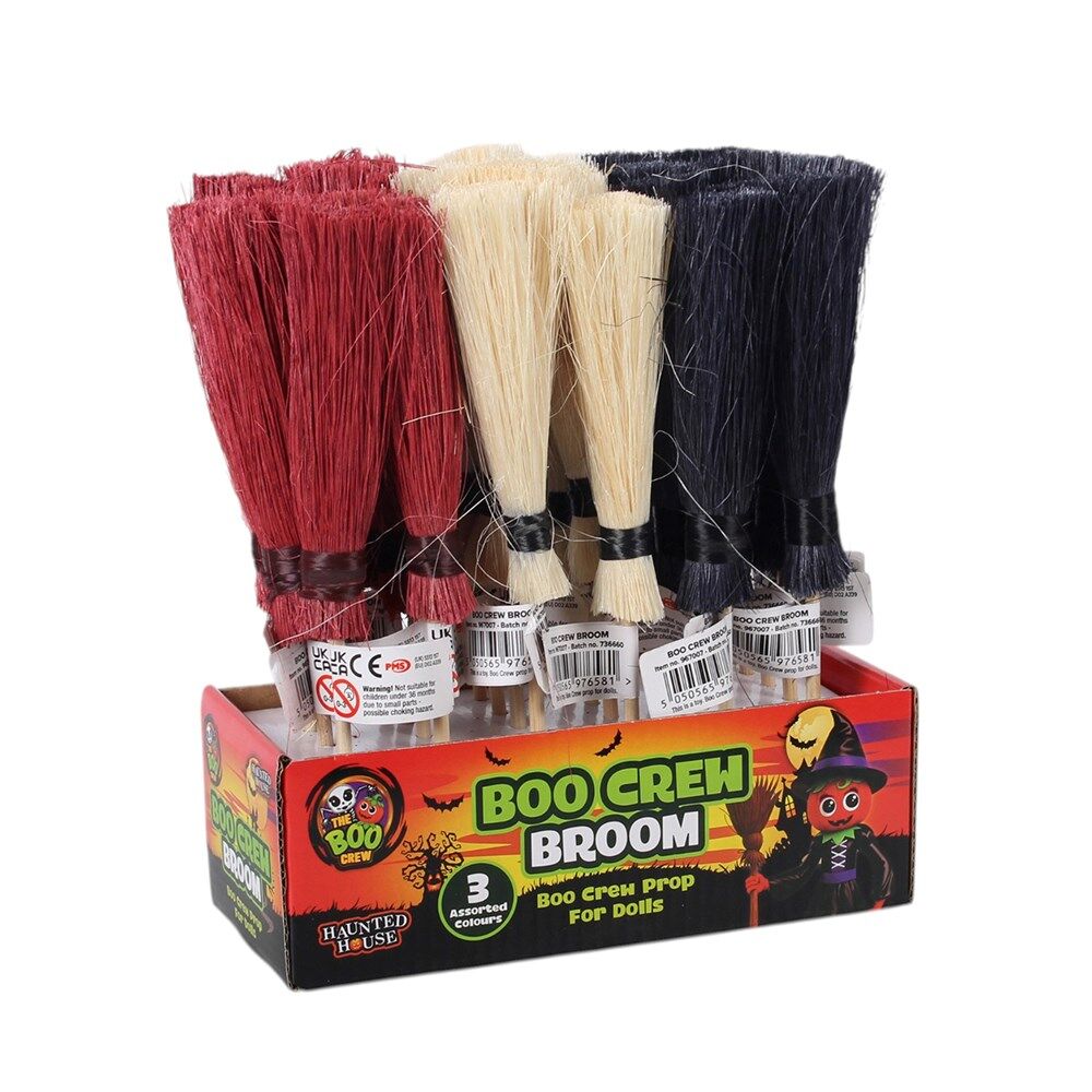 20cm Boo Crew Mini Witch's Broom