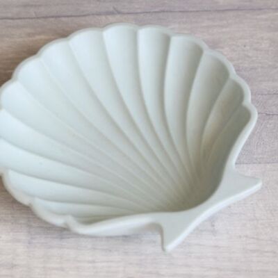 Sea Shell Trinket Dish- Mint