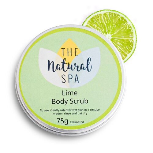 Lime Body Scrub -  All natural 75g