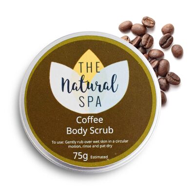 Exfoliante corporal de café - Todo natural 75g